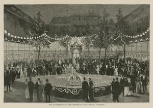 El Instituto Imperial: Las iluminaciones en los jardines