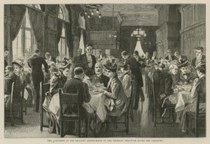 El Instituto Imperial: El almuerzo en el comedor de los Fellows después de la ceremonia