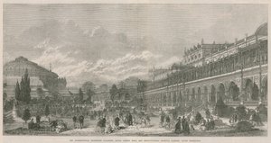 Las Galerías de la Exposición Internacional, Royal Albert Hall, y los Jardines de la Sociedad Hortícola, South Kensington de English School