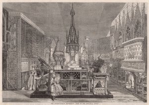 La Exposición Internacional; Vista del Tribunal Medieval