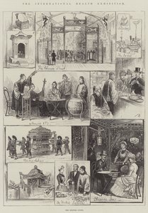 La Exposición Internacional de Salud, la Corte China de English School