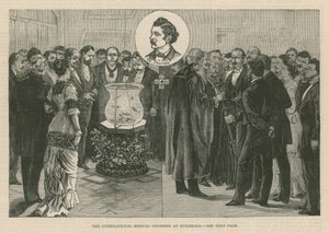 El Congreso Médico Internacional en Guildhall, Londres de English School