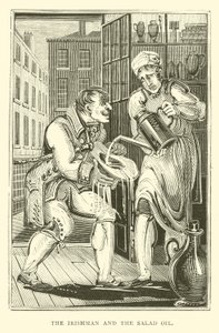 El irlandés y el aceite de ensalada de English School