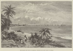 La Isla y Ciudad de Zanzíbar, Frente a la Costa Este de África de English School