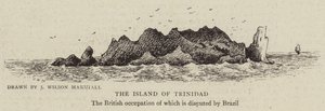La Isla de Trinidad (grabado) de English School