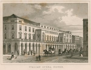 La Casa de Ópera Italiana, Londres de English School