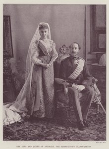 El Rey y la Reina de Dinamarca, los abuelos del novio de English School