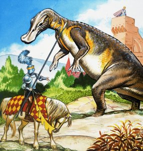 La Dama y el Dragón de English School