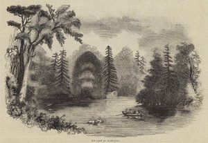 El lago en Claremont de English School