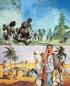 La tierra que se convirtió en desierto de English School