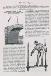 El último salto de un famoso buceador