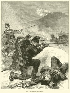 La última salida de París, enero 1871 de English School