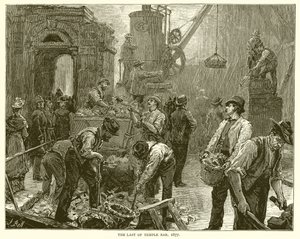 El último de Temple Bar, 1877