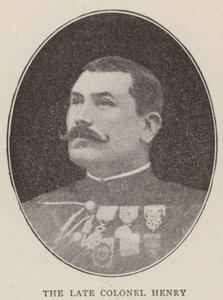 El Difunto Coronel Henry (litografía) de English School