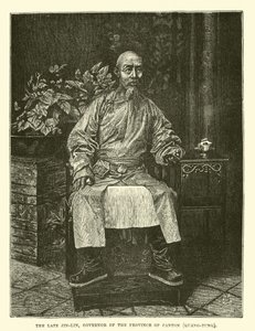 El difunto Jin-Lin, Gobernador de la Provincia de Cantón, Quang-Tung de English School
