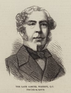 El Difunto Samuel Warren, QC (grabado) de English School