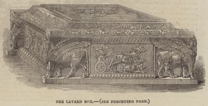La caja de Layard (grabado)