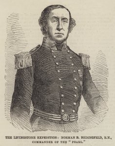 La expedición Livingstone, Norman B Bedingfeld, RN, Comandante del "Pearl" de English School