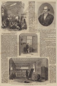 La Institución Reformatoria de Londres (grabado) de English School