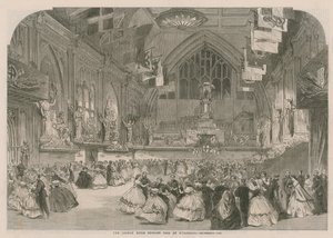 El Baile de la Brigada de Fusileros de Londres en Guildhall de English School