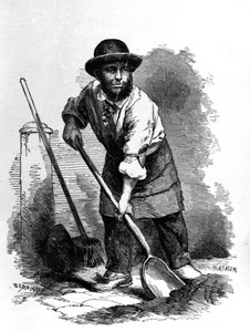 El Basurero de Londres, ilustración de 