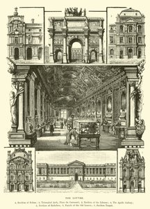 El Louvre de English School