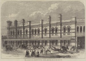 La Estación de Ludgate-Hill del Ferrocarril de Londres, Chatham y Dover de English School