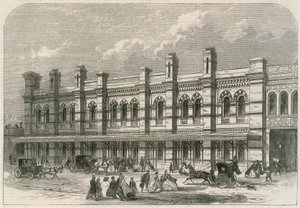 La estación de Ludgate Hill del London, Chatham and Dover Railway de English School