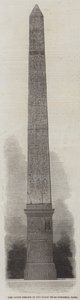 El Obelisco de Luxor en la Plaza de la Concordia, París de English School