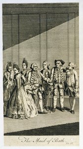 La Doncella de Bath, Acto III de English School