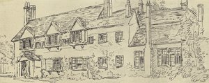 La casa solariega, c 1770