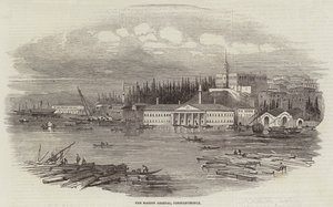El arsenal marino, Constantinopla de English School