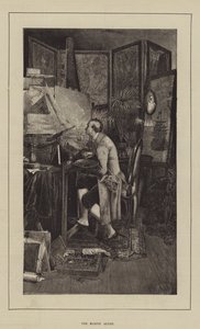 El artista marino (grabado) de English School