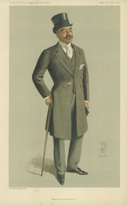 El Marqués de Soveral, caricatura de la revista Vanity Fair, 13 de noviembre de 1912 de English School