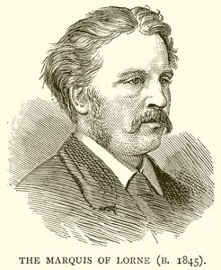 El marqués de Lorne (N. 1845) de English School