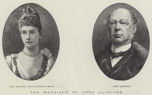 El Matrimonio de Lord Alington (grabado)