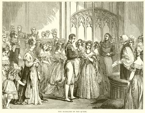 El matrimonio de la reina
