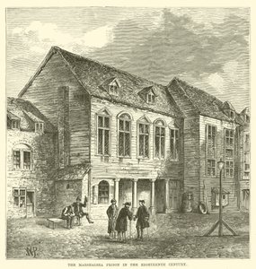 La Prisión de Marshalsea en el Siglo XVIII de English School