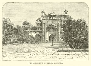 El Mausoleo de Akbar, Sikundra de English School
