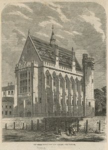 La nueva biblioteca de derecho del Middle Temple de English School