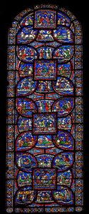 La Ventana del Milagro que representa varias historias de curación de English School