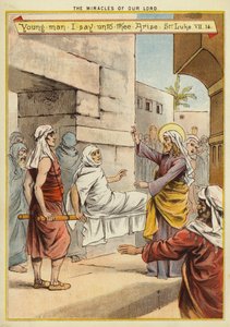 Los milagros de Cristo: resurrección del hijo de una viuda de English School