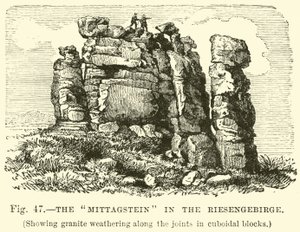 El Mittagstein en los Montes Gigantes de English School