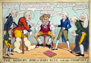 ¡El Job Moderno! O John Bull y sus consuelos!, pub. 1816