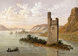 La Torre del Ratón, cerca de Bingen en el Rin