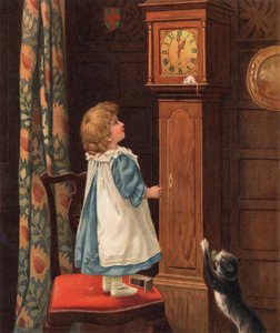 El ratón subió por el reloj de English School