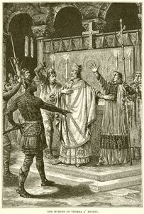El asesinato de Thomas A Becket de English School