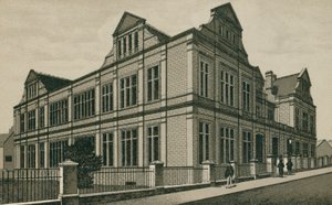 The Museum, Ipswich (litografía) de English School