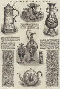 El Museo de Arte Decorativo (grabado) de English School