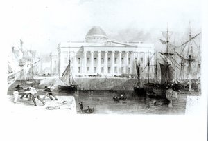 La Nueva Aduana, Liverpool, c.1830
